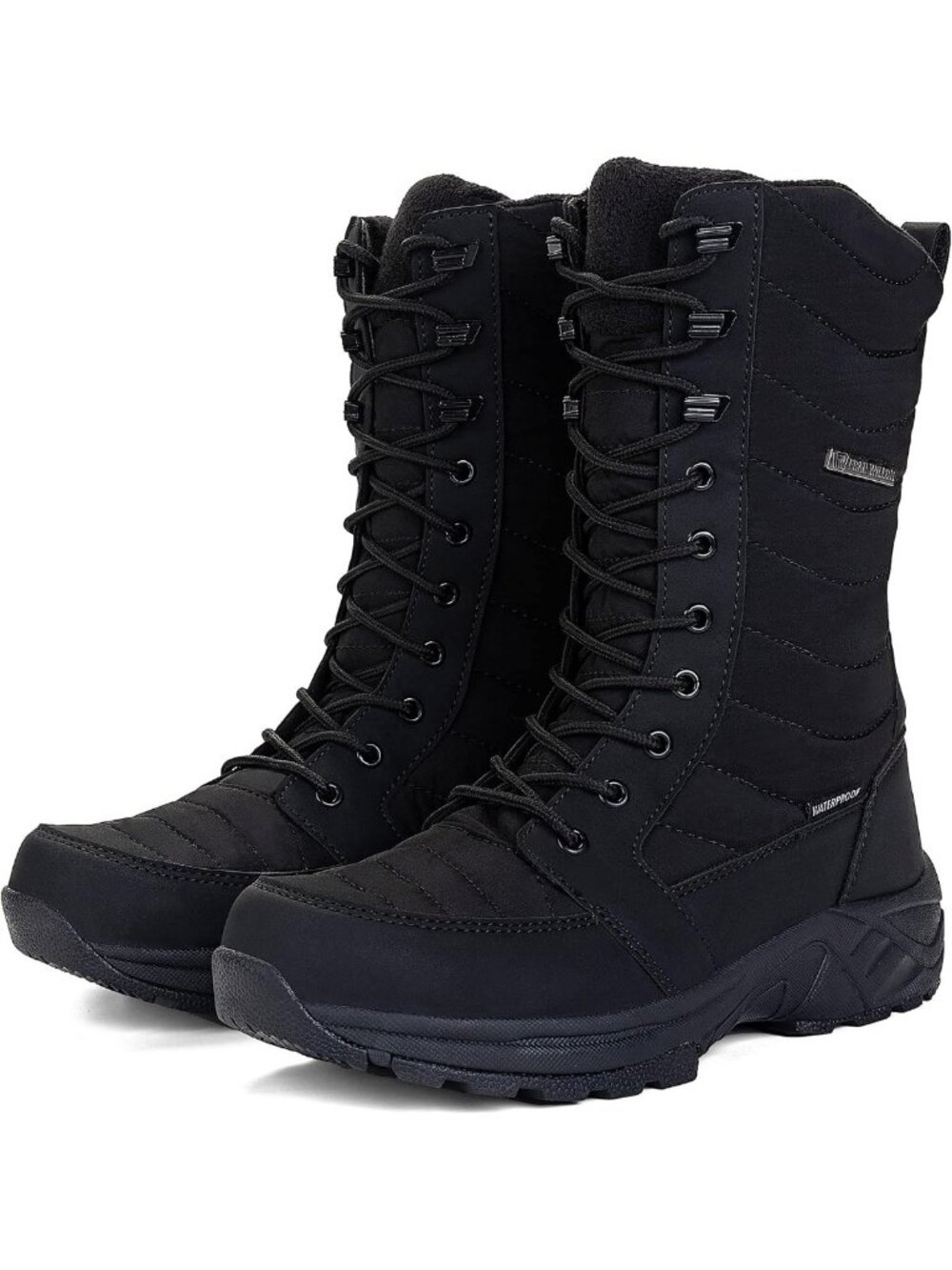 Women's Waterproof Winter Snow Boots - Warm, Comfortable, Insulated Mid Calf